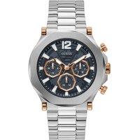 Guess Men's GW0539G1 Edge 46mm Quartz Watch in Silver