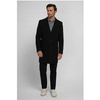 Steel & Jelly Men's Kennick - Classic Coat in Black | Size: Large