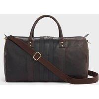 OSPREY LONDON Men's The Jenson Leather Holdall in Brown