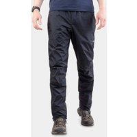 Alpkit Men's Cloudburst lightweight waterproof trousers in Black | Size: 36R
