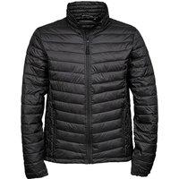 TEE JAYS Men's Zepelin Padded Jacket in Black | Size: 5XL