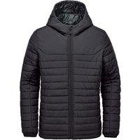 Stormtech Men's Nautilus Quilted Hooded Jacket in Black | Size: XL