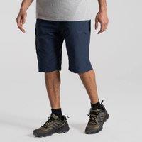 Craghoppers Men's Kiwi Water Repellent Anti-Insect Walking Shorts in Mid Blue | Size: 30R