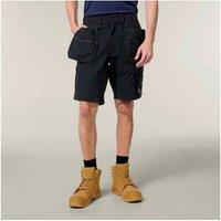 Hard Yakka Men's Raptor Active Holster Pocket Shorts in Black | Size: 38R