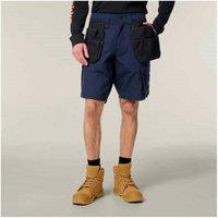 Hard Yakka Men's Raptor Active Holster Pocket Shorts in Navy | Size: 30R