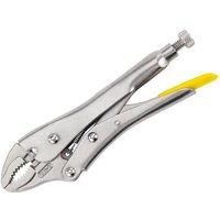 Stanley Curved Jaw Locking Pliers 225Mm (9In) in Silver