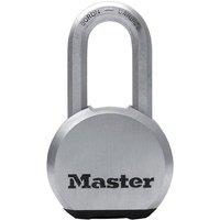 Master Lock Excell Chrome Plated Padlock 54Mm in Silver