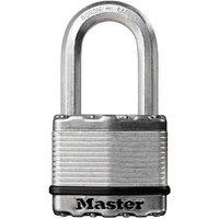 Master Lock Excell Laminated Steel 50Mm Padlock - 38Mm Shackle in Silver