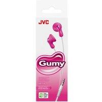 JVC Gumy In-Ear Wired Headphones, Pink, HA-F14 in Pink