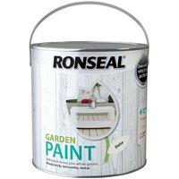 Ronseal Garden Paint Daisy 2.5 Litre RSLGPD25L in White