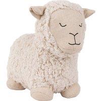 Paoletti Sheep Boucle Fleece Novelty Door Stop in White