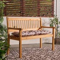 OHS Tiles Print 2 Seater Outdoor Bench Cushion Garden Furniture Seat
