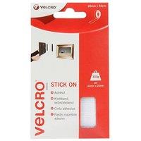 Velcro Stick On Tape 20mm X 50Cm in White | Size: 20mm X 50 cm