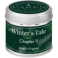 Parks Candles PARKS WINTERS TALE 165G TIN CHAPTER II CAROL SINGERS JOURNEY in Silver | Size: 150g