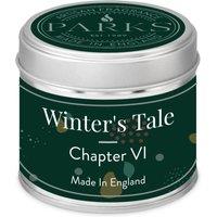 Parks Candles PARKS WINTERS TALE 165G TIN CHAPTER VI TWELTH NIGHT MAGIC in Silver | Size: 150g