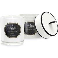 Parks Candles AROMATHERAPY 220G VANILLA in White | Size: 200g
