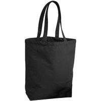 Westford Mill Plain Camden Shopper Shopping Bag (13 Litres) in Black
