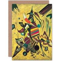 Artery8 Wassily Kandinsky Points Art Blank Just to Say Card