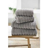 The Lyndon Company Premium Luxury Ribbleton Supersoft Cotton Bathroom Towels in Light Grey