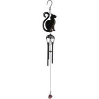 KDMD Black Cat Profile Windchime