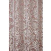 New Edge Blinds Cavendish Lined Pencil Pleat Curtains in Pink | Size: 116 cm width x 137 cm drop