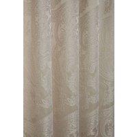 New Edge Blinds Cavendish Lined Pencil Pleat Curtains in Cream | Size: 116 cm width x 137 cm drop