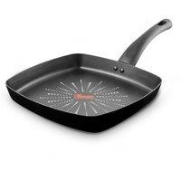 Tower SmartStart Grill Pan, Classic 26cm, DISHWASHER Safe, Non-Stick in Black