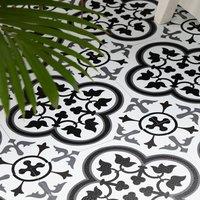 FloorPops Villa Self Adhesive Vinyl Floor Tiles Pack of 10 (0.93sqm) | Size: 304.8mm x 304.8mm