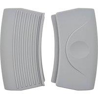 Argon Tableware Silicone Pot Handle Covers - Grey - Pack of 2