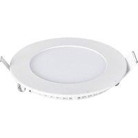 ENER-J Recessed Round LED Mini Panel 85mm White CCT Switchable 3W 240V