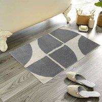 New Edge Blinds Stockholm Bath Mat in Charcoal
