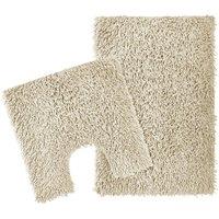 New Edge Blinds Como Bath Mat Set in Natural