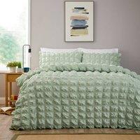 New Edge Blinds Soho Duvet Set in Light Green | Size: King
