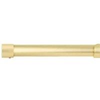 New Edge Blinds 16-19mm Fenton Extendable Eyelet Metal Curtain Pole Set in Gold | Size: 120 cm
