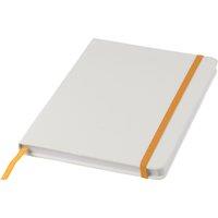 Bullet A5 Spectrum Notebook With Elastic Strap in White
