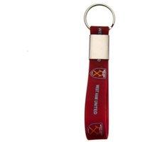 West Ham United FC Silicone Keyring in Red