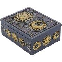 KDMD Sun & Moon Resin Storage Box in Grey