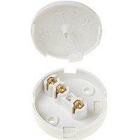 Dencon 30A 3 Terminal Junction Box with Selective Entries in White