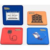 Back To The Future BTTF Coaster Set | Size: 4 Pack