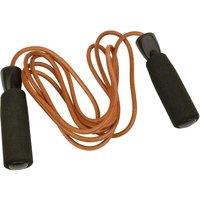 Urban Fitness Leather Skipping Rope in Brown