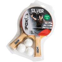 Fox TT Silver 2 Star Table Tennis Set in Beige