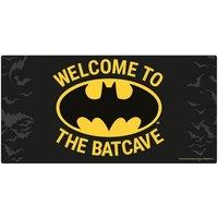 Batman Welcome To The Batcave Door Sign in Black