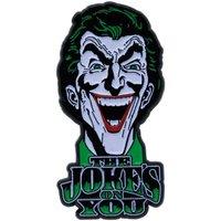 The Joker Limited Edition Pin Badge in White