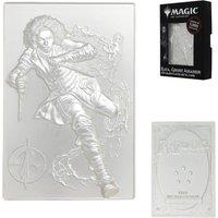 Magic The Gathering Limited Edition .999 Silver Plated Kaya, Ghost Assassin Metal Ingot in Metallic Silver