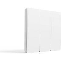 ENER-J Wireless Kinetic Light Switch 3 Gang IP65 Rated White