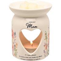 The Cottage Garden Mother's Day Wax Melt Burner - Mum in White