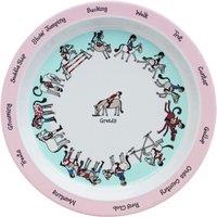 Tyrrell Katz Horse Dinner Plate in White