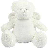 Mumbles Angel Plush Toy in White