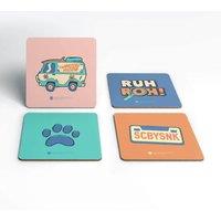 Scooby Doo Scoob Coaster Set | Size: 4 Pack