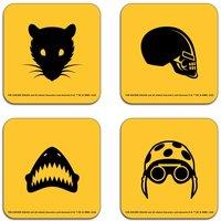DC Comics Icons Coaster Set | Size: 4 Pack